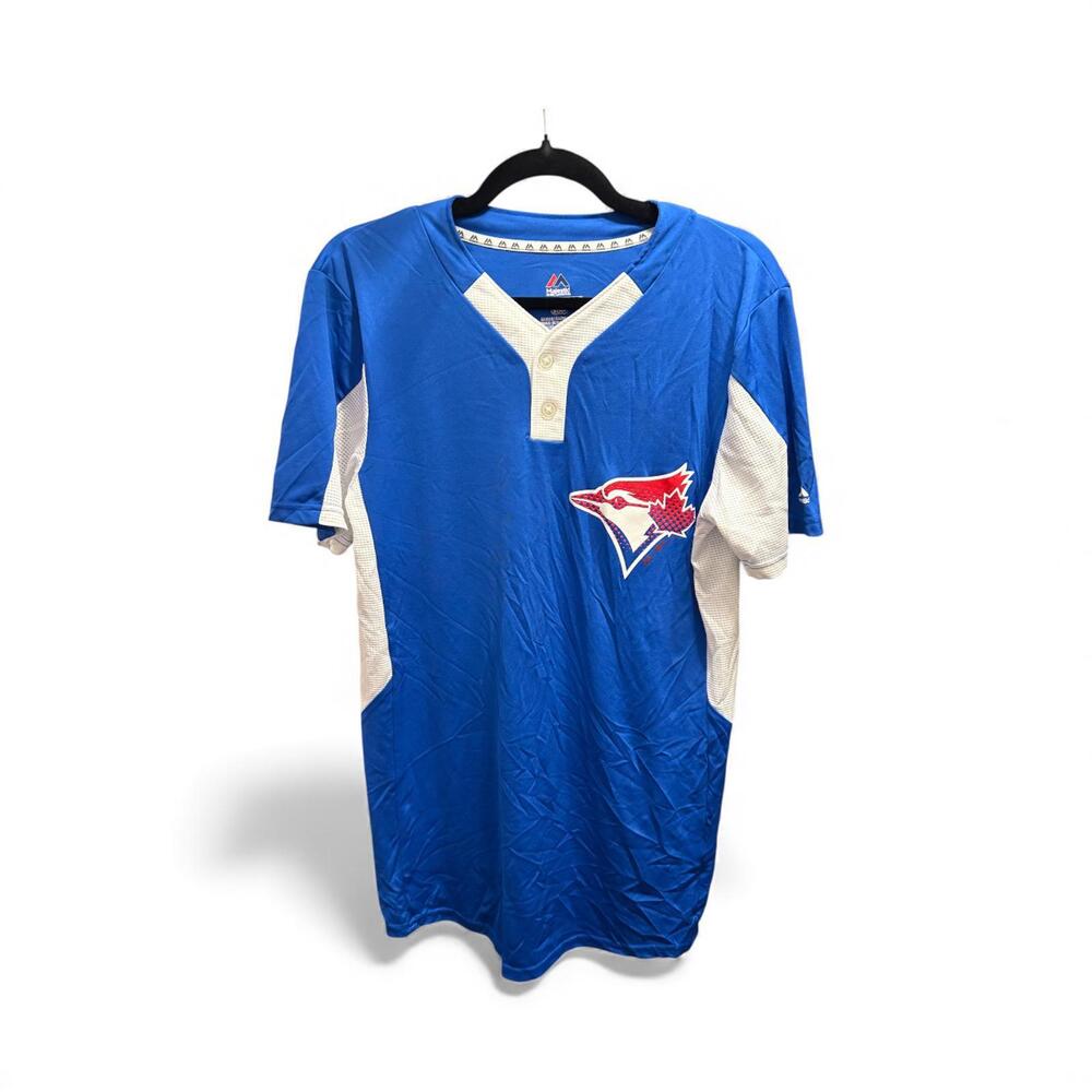 Majestic MLB Toronto Blue Jays Cool Base Shirt Small